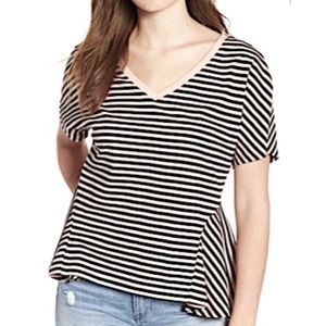BP. Women’s Striped V Neck T-shirt Size Small